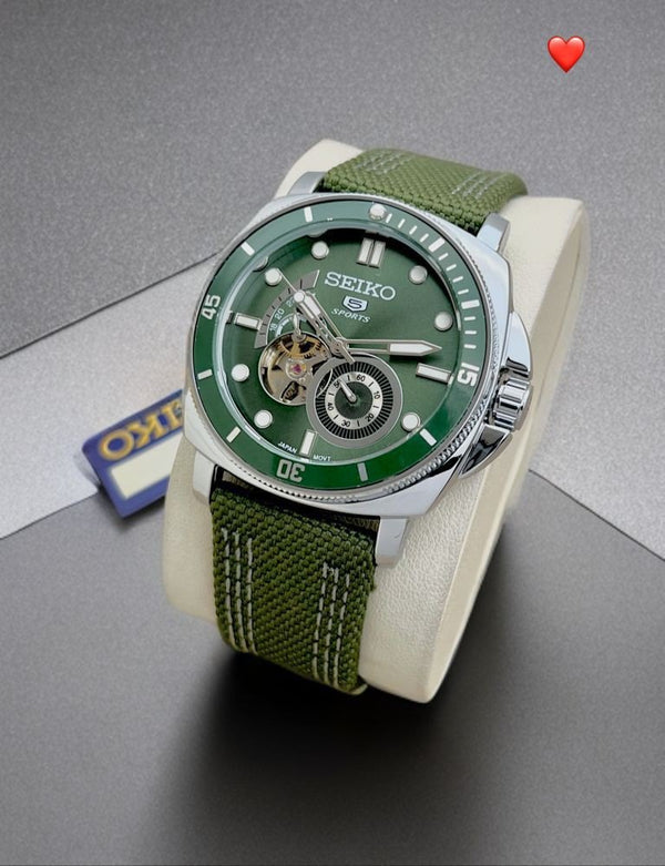 Japanese moment, premium quality belt watch